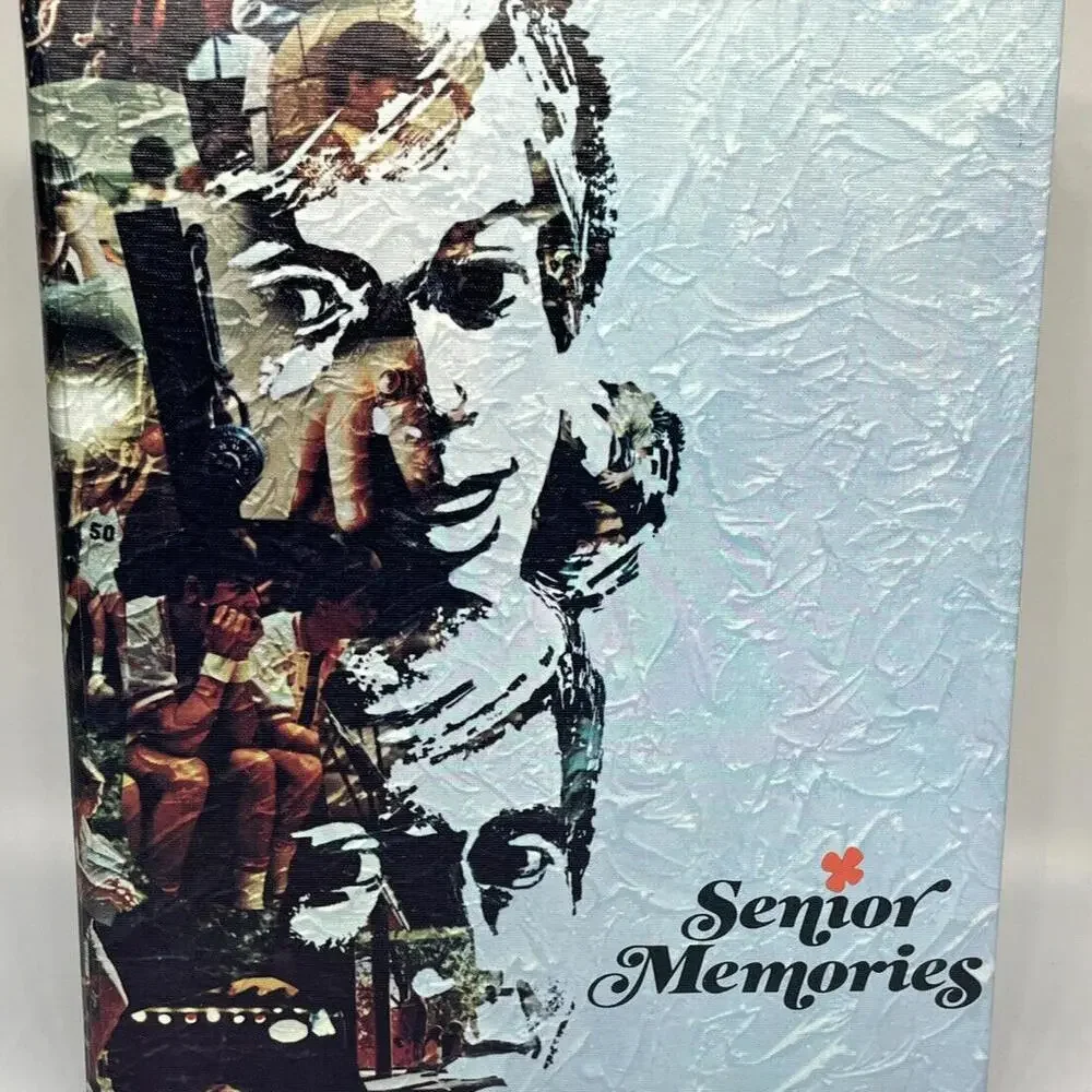 Vintage 1970s Scrapbook Memory‎ Book High School Senior Memories
